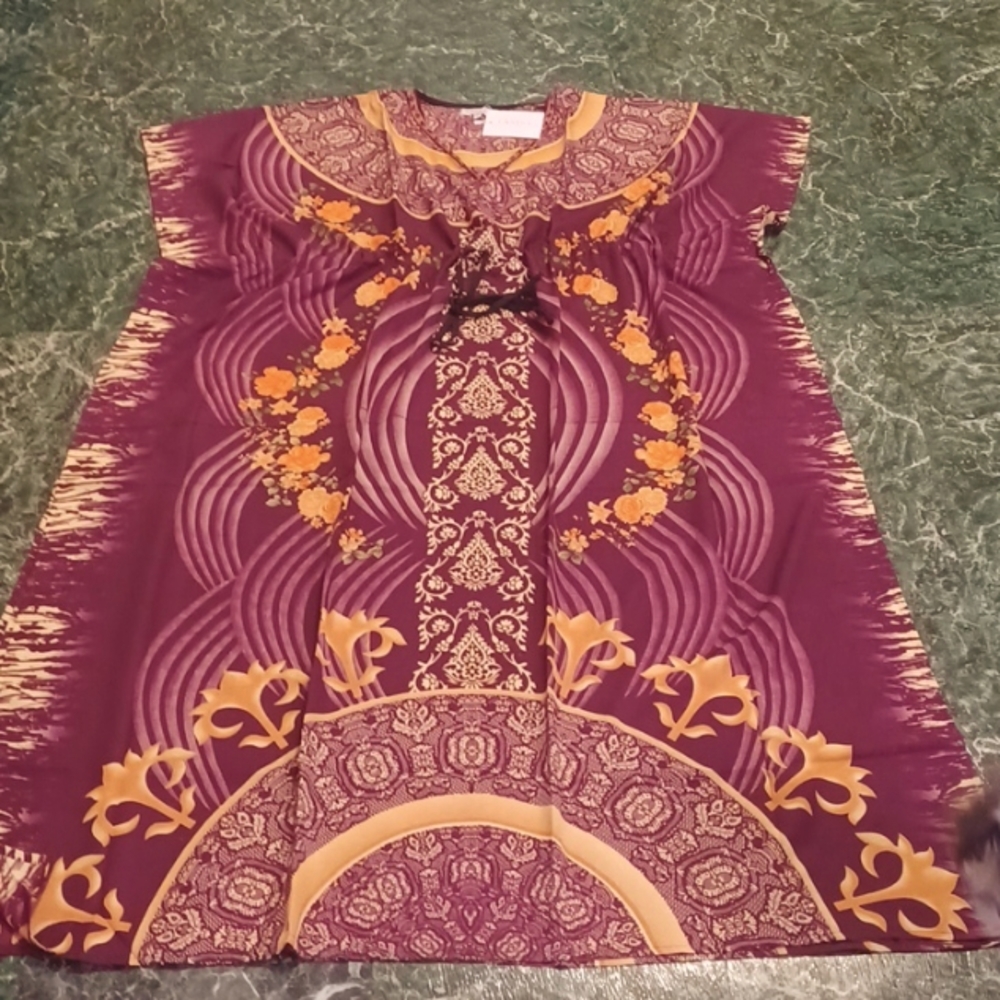 Caftan one size fits most Tamsy lounge ware
